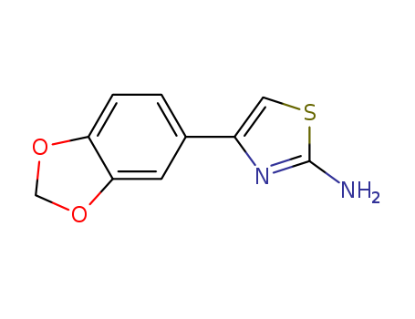 4-Benzo[1,3]dioxol-5-yl-thiazol-2-ylaminehydrobromide