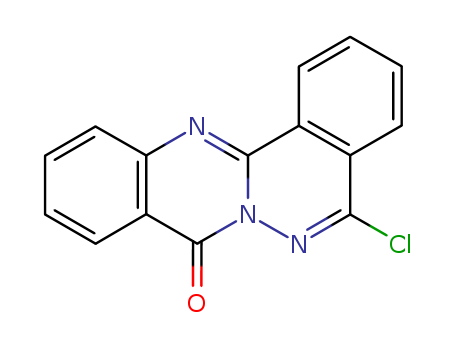 8H-Phthalazino[1,2-b]quinazolin-8-one,5-chloro-