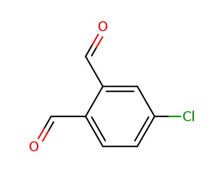Molecular Structure of 13209-31-9 (1,2-Benzenedicarboxaldehyde, 4-chloro-)