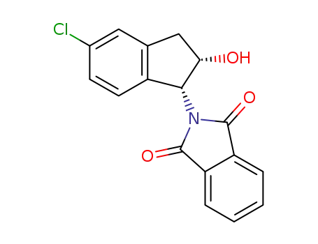 2-[(1R,2S)-5-chloro-2-hydroxy-2,3-dihydro-1H-inden-1-yl]-1H-isoindole-1,3(2H)-dione