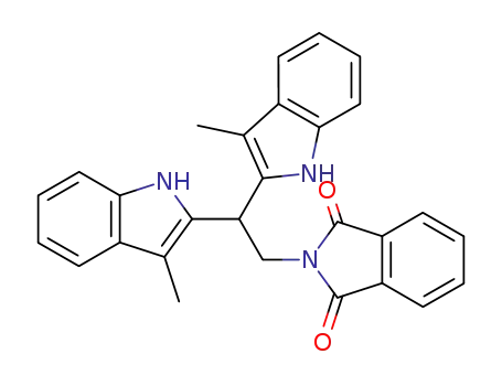 1H-Isoindole-1,3(2H)-dione, 2-[2,2-bis(3-methyl-1H-indol-2-yl)ethyl]-