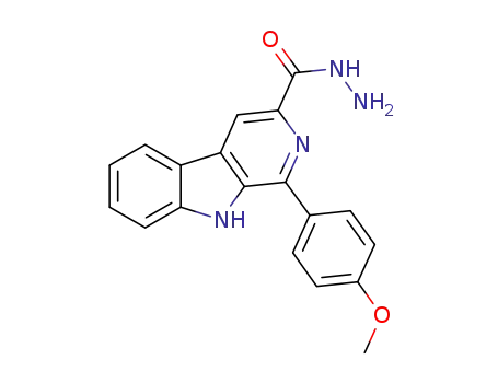 1-(4-methoxyphenyl)-β-carboline-3-carboxylic acid hydrazide