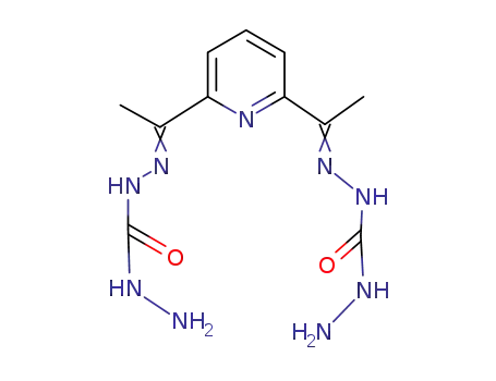 Molecular Structure of 86018-61-3 (2,6-diacetylpyridine bis(carbohydrazone))