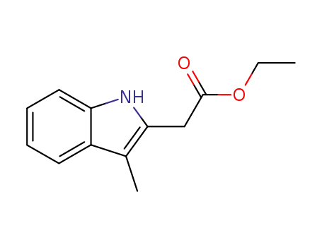 1H-Indole-2-acetic acid, 3-methyl-, ethyl ester