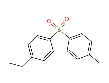 Benzene,1-ethyl-4-[(4-methylphenyl)sulfonyl]- cas  5184-66-7