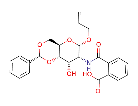 Allyl 4,6-O-benzylidene-2-(2-carboxybenzamido)-2-deoxy-α-D-allopyranoside