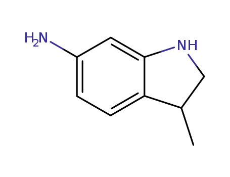 Molecular Structure of 151981-13-4 (1H-Indol-6-amine,2,3-dihydro-3-methyl-(9CI))