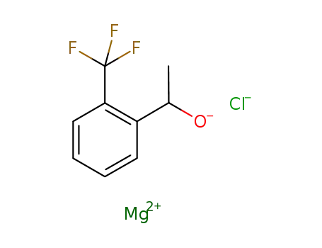 C<sub>9</sub>H<sub>8</sub>F<sub>3</sub>O<sup>(1-)</sup>*Cl<sup>(1-)</sup>*Mg<sup>(2+)</sup>