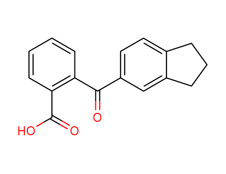 2-(2,3-Dihydro-1H-inden-5-ylcarbonyl)benzenecarboxylic acid