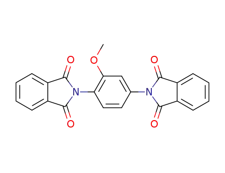 Molecular Structure of 171368-33-5 (2-[4-(1,3-dioxo-1,3-dihydro-2H-isoindol-2-yl)-2-methoxyphenyl]-1H-isoindole-1,3(2H)-dione)