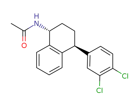 N-((1S,4R)-1-(3,4-dichlorophenyl)-1,2,3,4-tetrahydronaphthalen-4-yl)acetamide