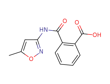 Benzoic acid, 2-[[(5-methyl-3-isoxazolyl)amino]carbonyl]- (9CI)