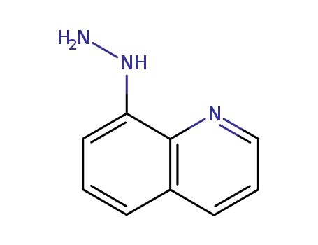 Molecular Structure of 14148-42-6 (8-hydrazinylquinoline hydrochloride)