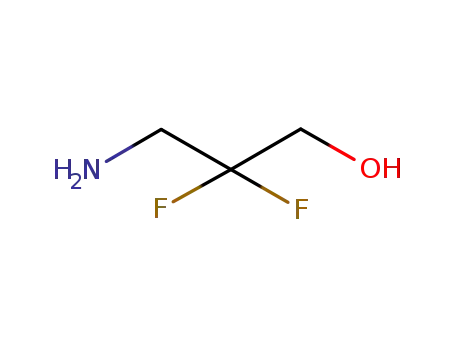 Molecular Structure of 155310-11-5 (3-AMino-2,2-difluoropropan-1-ol)