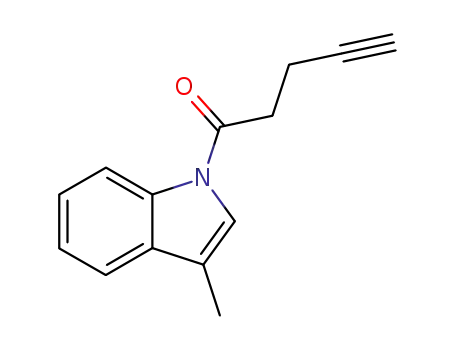 1-(3-Methyl-indol-1-yl)-pent-4-yn-1-one