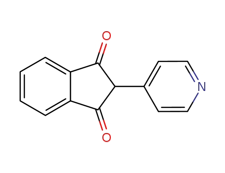 1H-Indene-1,3(2H)-dione,2-(4-pyridinyl)-