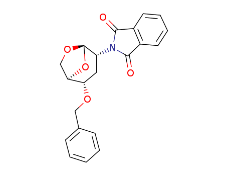 1,6-ANHYDRO-2,3-DIDEOXY-2-(1,3-DIHYDRO-1,3-DIOXO-2H-ISOINDOL-2-YL)-4-O-BENZYL-SS-D-RIBO-HEXOPYRANOSE