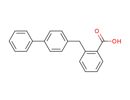 Molecular Structure of 77308-54-4 (2-([1,1'-biphenyl]-4-ylmethyl)benzoic acid)