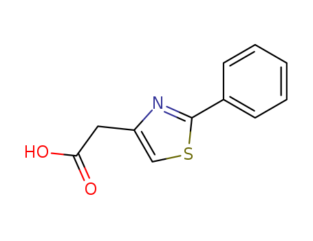 2-(2-Phenyl-1,3-thiazol-4-yl)acetic acid 16441-28-4
