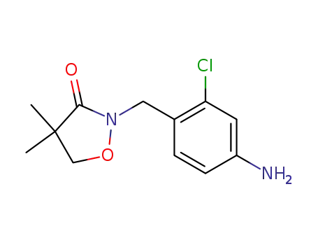2-[(4-amino-2-chlorophenyl)methyl]-4,4-dimethyl-3-isoxazolidinone