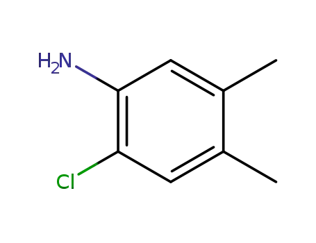 Molecular Structure of 1585-13-3 (2-Chloro-4,5-diMethylaniline)