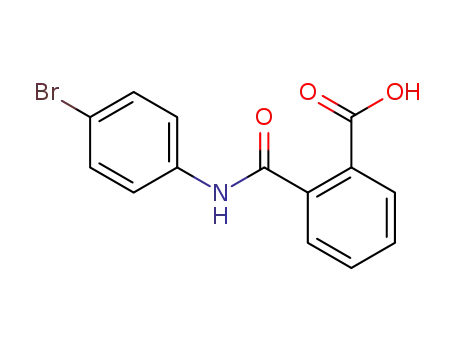 Molecular Structure of 19336-83-5 (2-[(4-BROMOANILINO)CARBONYL]-BENZOIC ACID)