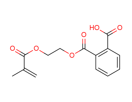 1,2-Benzenedicarboxylicacid, 1-[2-[(2-methyl-1-oxo-2-propen-1-yl)oxy]ethyl] ester                                                                                                                       (27697-00-3)