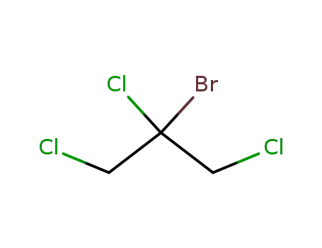 Molecular Structure of 42268-11-1 (2-bromo-1,2,3-trichloro-propane)