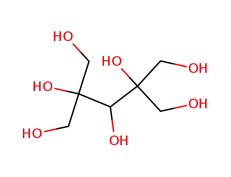 2,4-bis(hydroxymethyl)-1,2,3,4,5-pentanepantaol