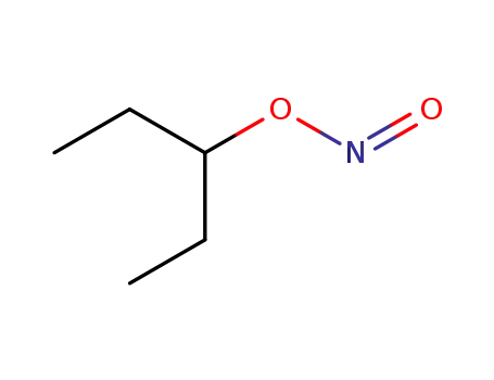 Molecular Structure of 88891-58-1 (Nitrous acid, 1-ethylpropyl ester)