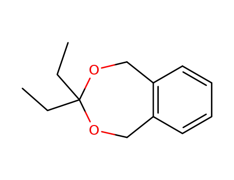 7,7-diethyl-5,9-dihydro-6,8-dioxabenzenecycloheptene
