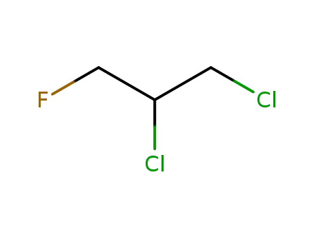 Molecular Structure of 453-01-0 (Propane, 1,2-dichloro-3-fluoro-)
