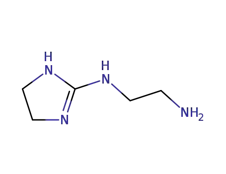 Molecular Structure of 77988-96-6 (2-(2'-Aminoethylamino)-Δ<sup>2</sup>-imidazoline)