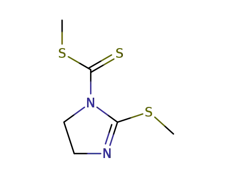 2-Methylthio-1-(methylthio-thiocarbonyl)-4,5-dihydroimidazole