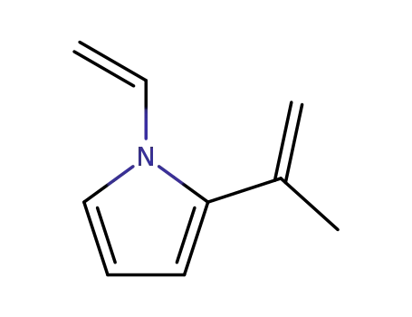 Molecular Structure of 74151-03-4 (2-(1-methylethenyl)-1-vinylpyrrole)