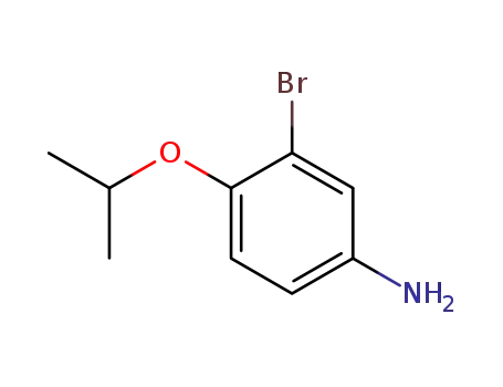 Molecular Structure of 191602-43-4 (3-BroMo-4-isopropoxyaniline)