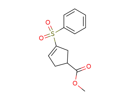 methyl 1-(phenylsulfonyl)cyclopentene-4-carboxylate