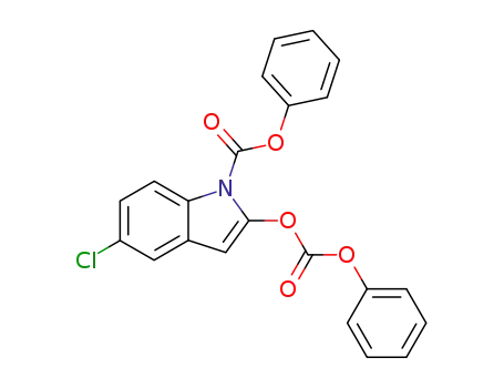 N,O-di(phenoxycarbonyl)-5-chlorooxindole