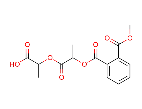 O-(2-Methoxycarbonyl-benzoyl)-lactyl-milchsaeure