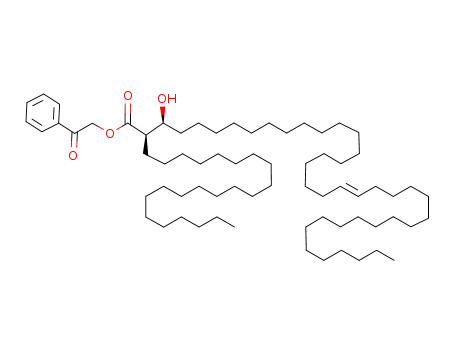 erythro-phenacyl (E)-2-docosyl-3-hydroxy-tetracont-21-enoate
