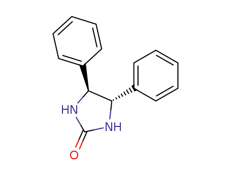 Molecular Structure of 191599-79-8 (2-Imidazolidinone, 4,5-diphenyl-, (4S,5S)-)