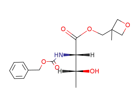 (2S,3R)-2-Benzyloxycarbonylamino-3-hydroxy-butyric acid 3-methyl-oxetan-3-ylmethyl ester