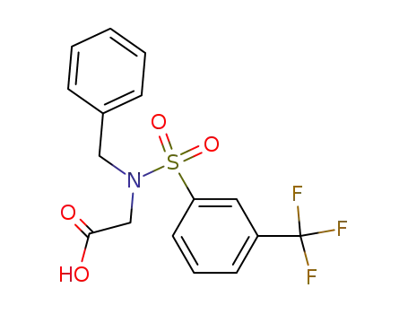 [benzyl-(3-trifluoromethyl-benzenesulfonyl)-amino]-acetic acid