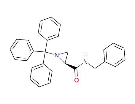 (S)-N-benzyl-1-tritylaziridine-2-carboxamide