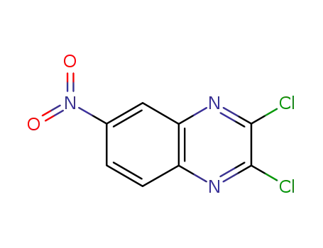 Molecular Structure of 2379-60-4 (2,3-DICHLORO-6-NITROQUINOXALINE)