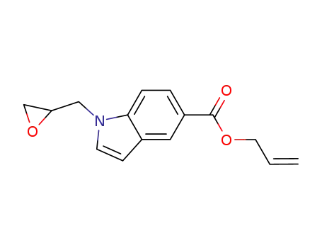 allyl 1-oxiranylmethylindole-5-carboxylate