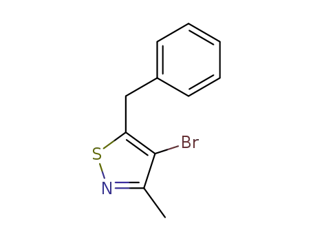 5-benzyl-4-bromo-3-methyl-isothiazole