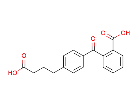 Molecular Structure of 80866-86-0 (4-[4-(2-CARBOXYBENZOYL)PHENYL]BUTYRIC ACID)