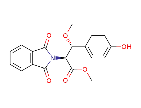 (2S,3R)-3-methoxy-N-phthaloyl-tyrosine methyl ester