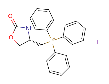 Phosphonium, [[(4S)-2-oxo-4-oxazolidinyl]methyl]triphenyl-, iodide